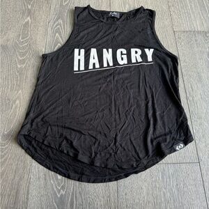 Exotica Hangry Tank in Black Size Medium